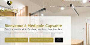 Site web Capsanté Capbreton