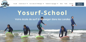 Création de site internet à Hossegor