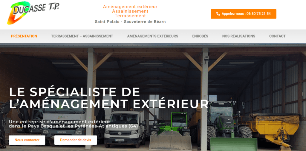 Création de site internet à Bayonne